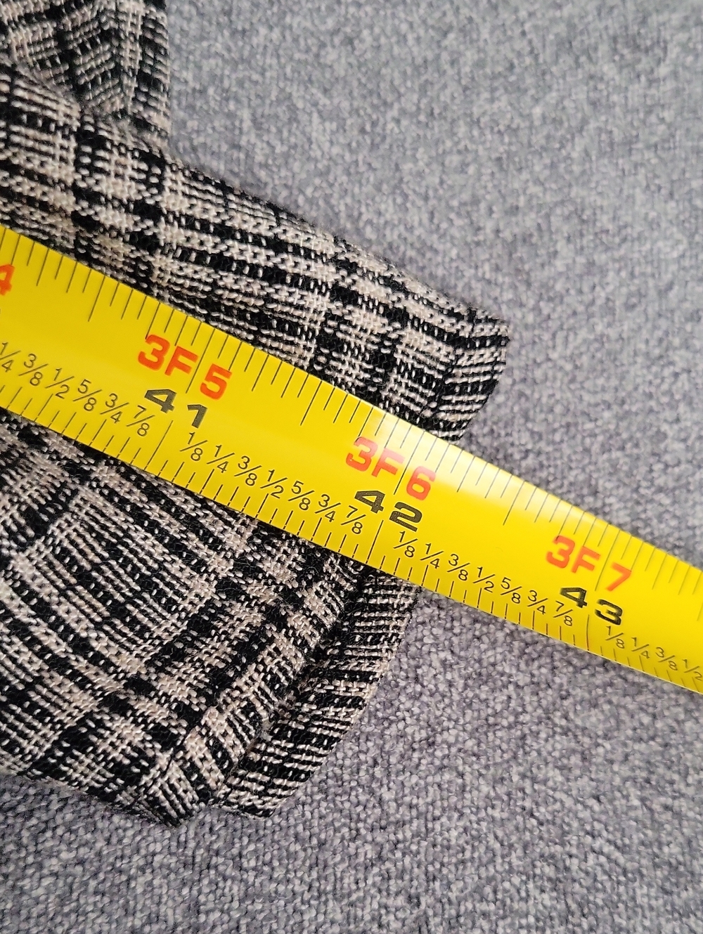 Vintage 90s Plaid Overall Maxi Dress With Side Button Detail - Picture 16 of 16